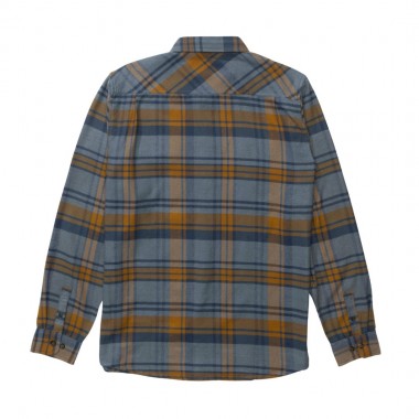 SALTY CREW DAYBREAK FLANNEL LS SHIRT WASHED GREEN