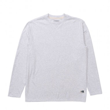 SALTY CREW CAST OFF LS THERMAL TOP ATHLETIC HEATHER