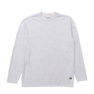SALTY CREW CAST OFF LS THERMAL TOP ATHLETIC HEATHER