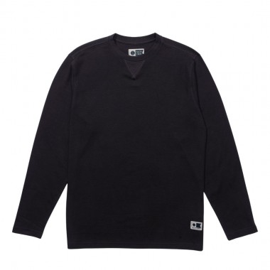 SALTY CREW CAST OFF LS THERMAL TOP BLACK