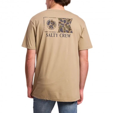 SALTY CREW FLAGSHIP TEE TWIG