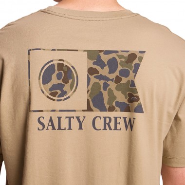 SALTY CREW FLAGSHIP TEE TWIG