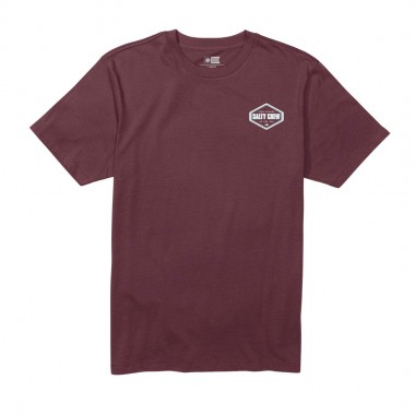 SALTY CREW SHAPELY TEE BURGUNDY