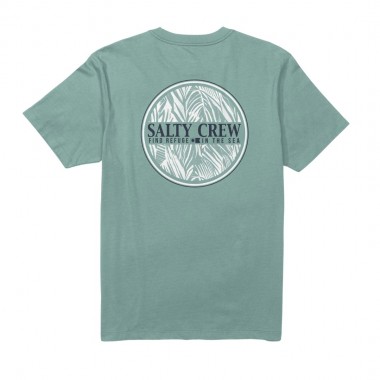 SALTY CREW SPLIT FILL TEE MACKEREL