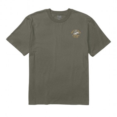 SALTY CREW FISH CLUB CLASSIC TEE DUSTY OLIVE