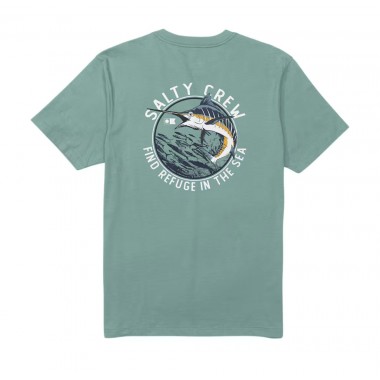 SALTY CREW SCHOOLED TEE MACKEREL