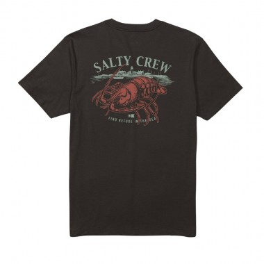 SALTY CREW SHELLED TEE BLACK