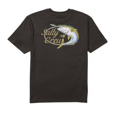 SALTY CREW YELLOW TAILED CLASSIC TEE BLACK