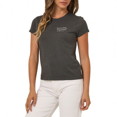 SALTY CREW SHARK ANATOMY MODERN W TEE CHARCOAL