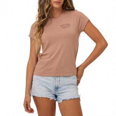 SALTY CREW SHARK ANATOMY MODERN W TEE MOCHA