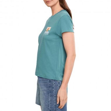 SALTY CREW RETRO WAVE MODERN W TEE TEAL