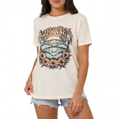 SALTY CREW SC TOUR BF W TEE OFF WHITE