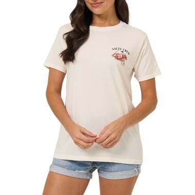 SALTY CREW AMERICAN CATCH BF W TEE OFF WHITE