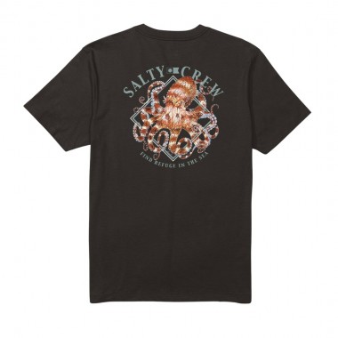 SALTY CREW OCTOPOD TEE BLACK