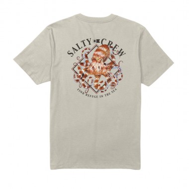 SALTY CREW OCTOPOD TEE MOONBEAM