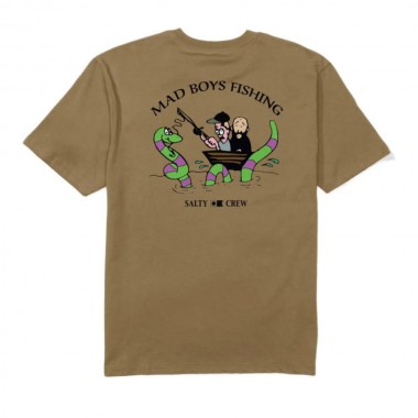 SALTY CREW MB PONT NEUF TEE DIJON