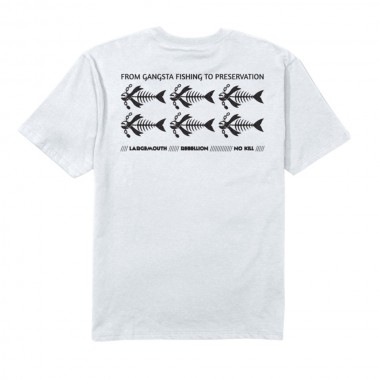 SALTY CREW MB GANGSTA TEE WHITE