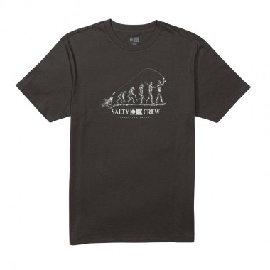 SALTY CREW EVOLUTION THEORY TEE BLACK