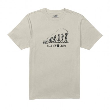 SALTY CREW EVOLUTION THEORY TEE MOONBEAM