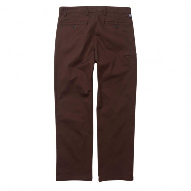 SALTY CREW PORTWAY PANTS DEEP BROWN