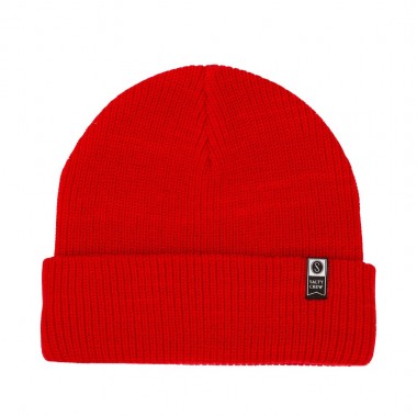 SALTY CREW ALPHA BEANIE RED
