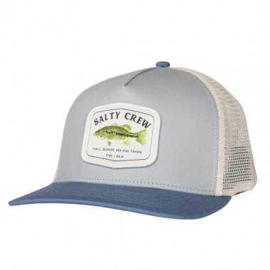 SALTY CREW BIGMOUTH TRUCKER CAP MINERAL TEAL