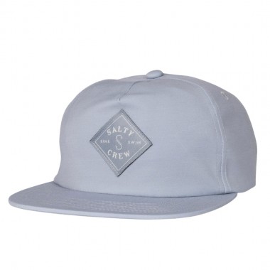SALTY CREW DRIFTER SNAPBACK CAP LIGHT GREY