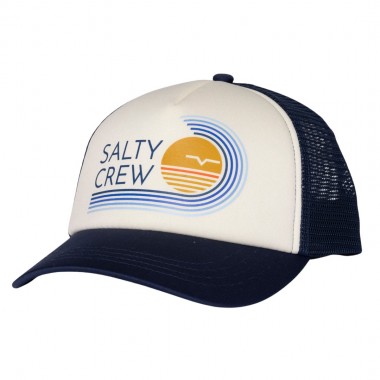 SALTY CREW COLLECTABLE W TRUCKER CAP BRIGHT NAVY