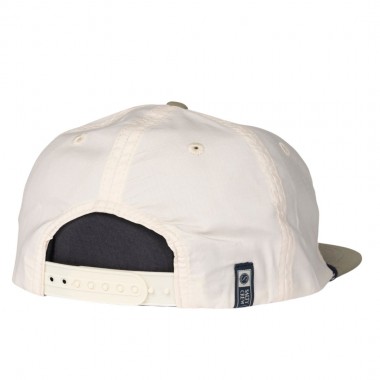 SALTY CREW BOW LINE SNAPBACK CAP OFF WHITE FERN