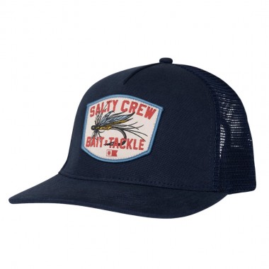 SALTY CREW FISHING CO TRUCKER CAP MIDNIGHT NAVY