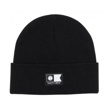 SALTY CREW FLAGSHIP BEANIE BLACK