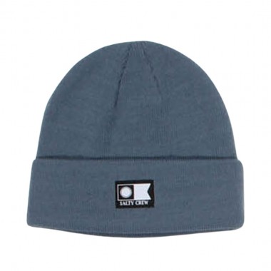 SALTY CREW FLAGSHIP BEANIE SLATE