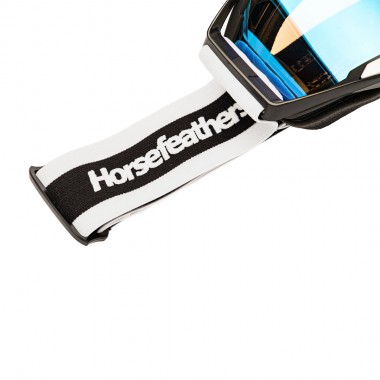 HORSEFEATHERS GARETT GOGGLES BLACK/WHITE