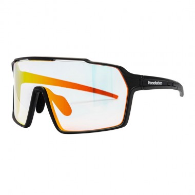 HORSEFEATHERS NEUTRON PHOTOCHROMIC SUNGLASSES MT BLK/MIRROR RED