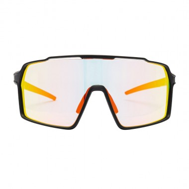 HORSEFEATHERS NEUTRON PHOTOCHROMIC SUNGLASSES MT BLK/MIRROR RED