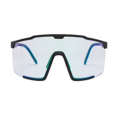 HORSEFEATHERS PROTON PHOTOCHROMIC SUNGLASSES MT BLK/MIR GREEN