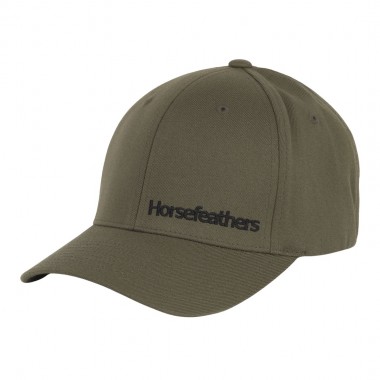 HORSEFEATHERS BECKETT FLEXFIT CAP OLIVE