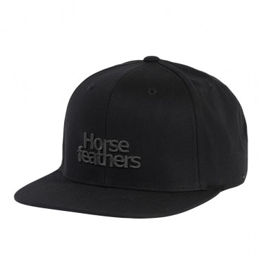 HORSEFEATHERS SAMMY SNAPBACK CAP ALL BLACK