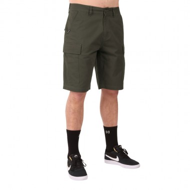 HORSEFEATHERS CAPTAIN SHORTS OLIVE