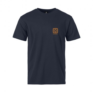 HORSEFEATHERS MINI LOGO T-SHIRT INDIGO