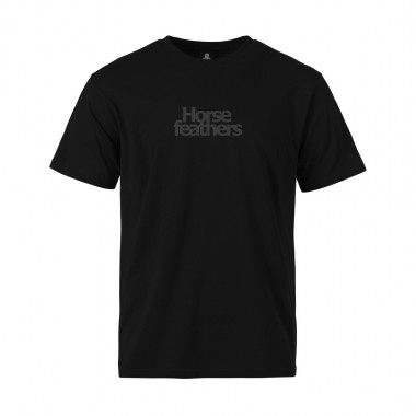 HORSEFEATHERS STRICT T-SHIRT BLACK