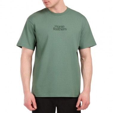 HORSEFEATHERS STRICT T-SHIRT ICEBERG GREEN