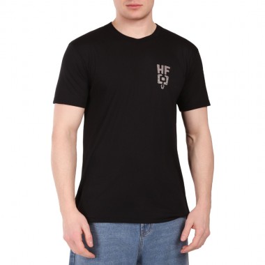 HORSEFEATHERS PEDAL TECH T-SHIRT BLACK