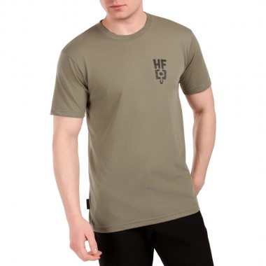 HORSEFEATHERS PEDAL TECH T-SHIRT TAUPE