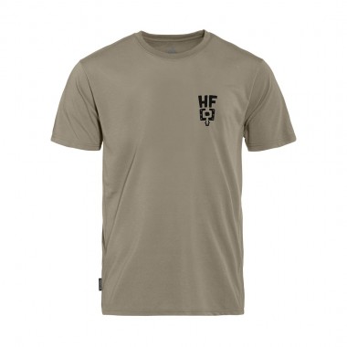 HORSEFEATHERS PEDAL TECH T-SHIRT TAUPE