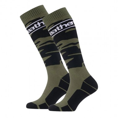 HORSEFEATHERS ENVER SNOW SOCKS TEA