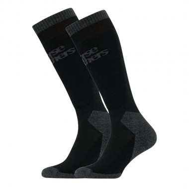 HORSEFEATHERS GLYCE SNOW SOCKS BLACK