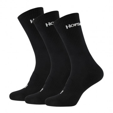 HORSEFEATHERS PREMIUM SOCKS 3PACK BLACK