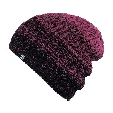 HORSEFEATHERS JOLA W BEANIE DUSKY ORCHID/BLACK