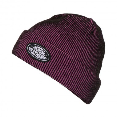 HORSEFEATHERS DRAE W BEANIE DUSKY ORCHID
